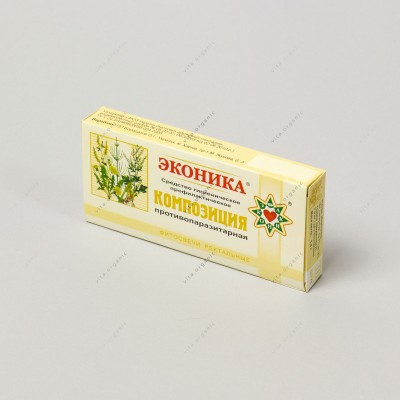 Фитосвечи Композиция противопаразитарная, Эконика
