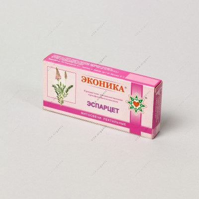 Фитосвечи Эспарцет, Эконика