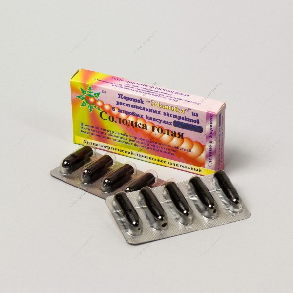 Фитосвечи Солодка голая, Эконика