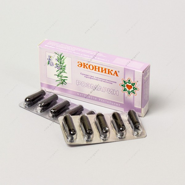 Фитосвечи Розмарин, Эконика