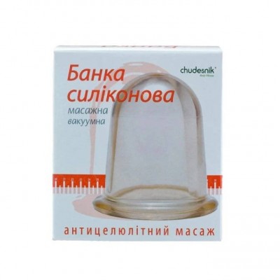 Банка силиконовая масажна БМП-70,