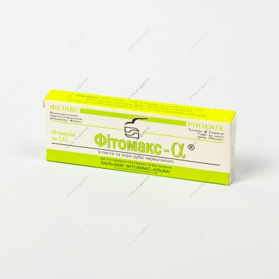 Фитомакс - альфа, свечи Феникс при геморрое, проктите