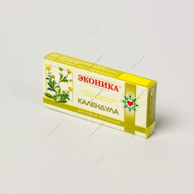 Фитосвечи с экстрактом Календулы, Эконика